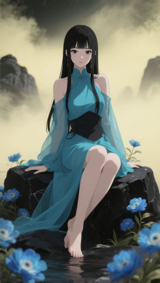 蓝