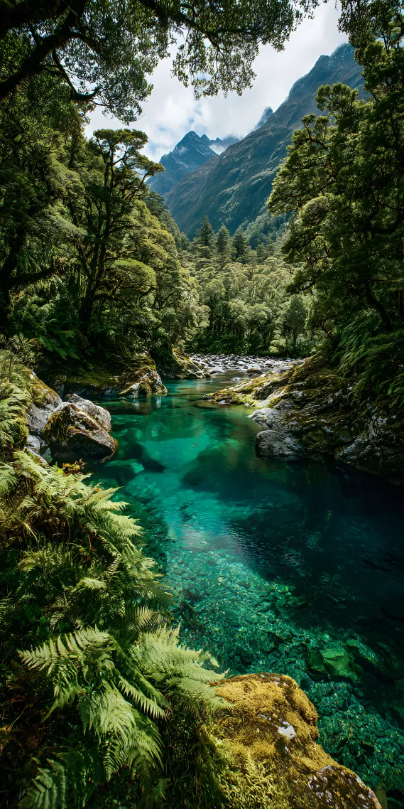 绿野秘境 ，山涧碧心