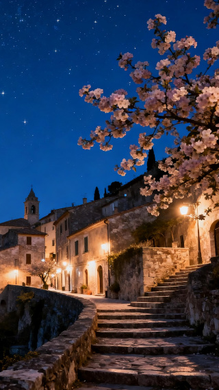 星夜花町