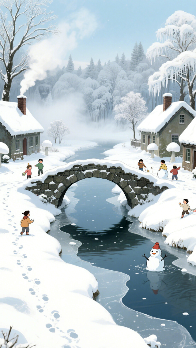 雪乡童趣