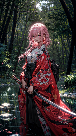 4K 女武士