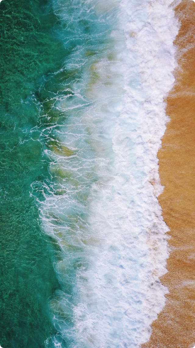 手机桌面图片海浪?