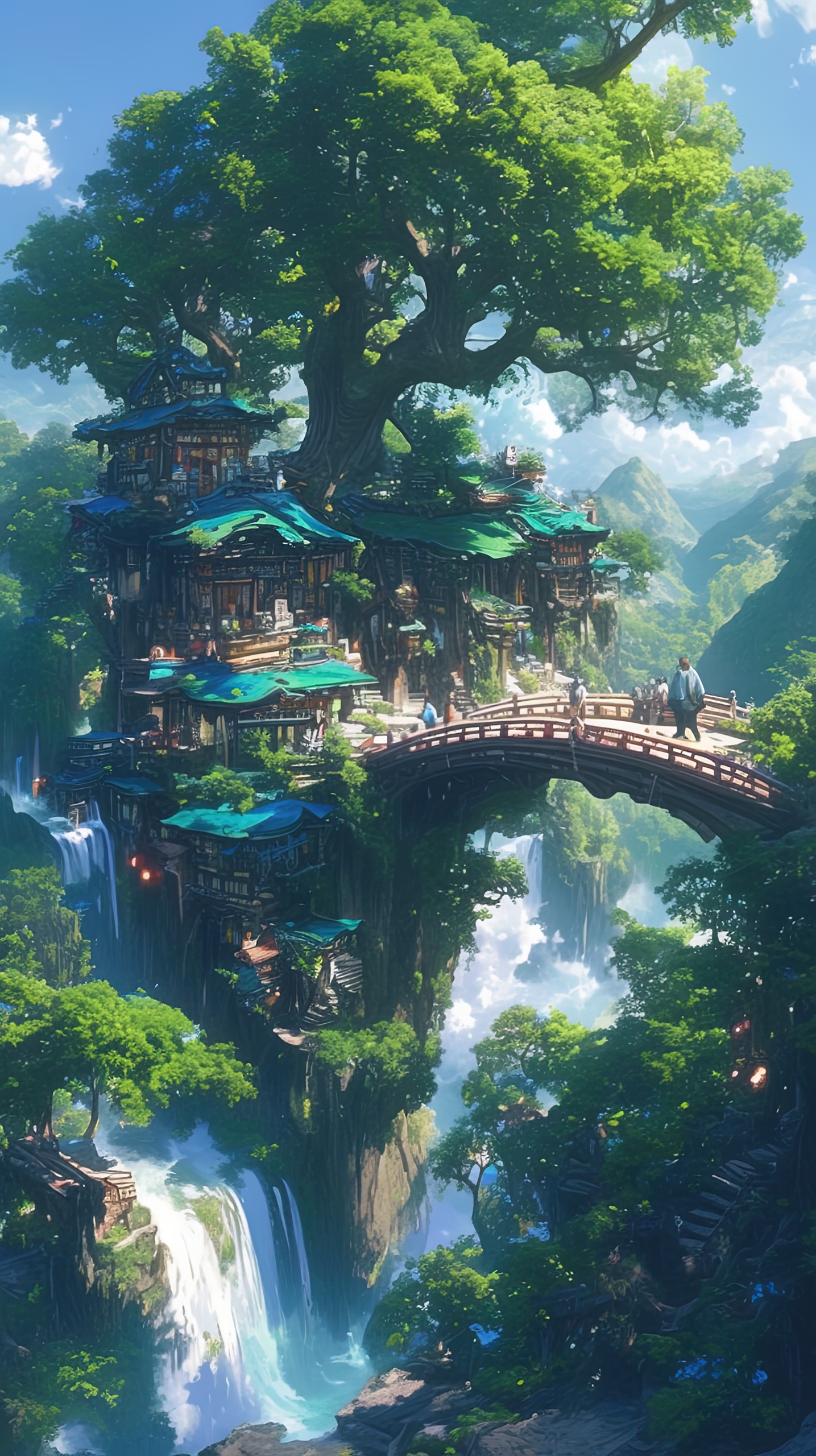 山上的小商鋪