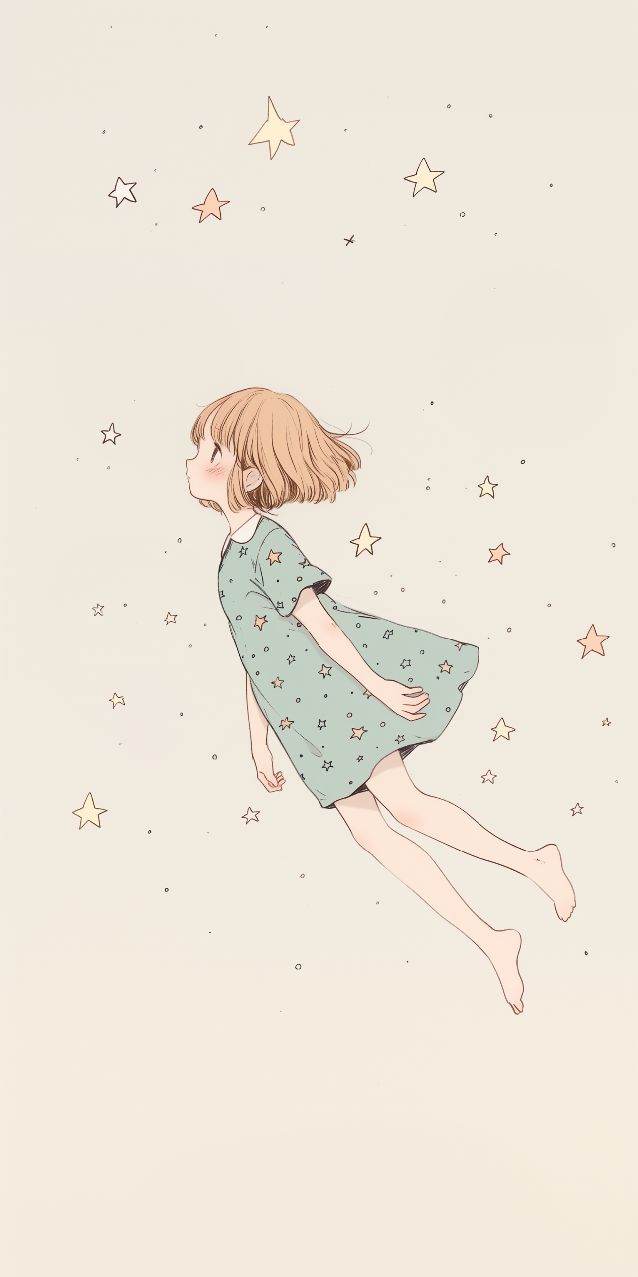 漂浮在星辰中