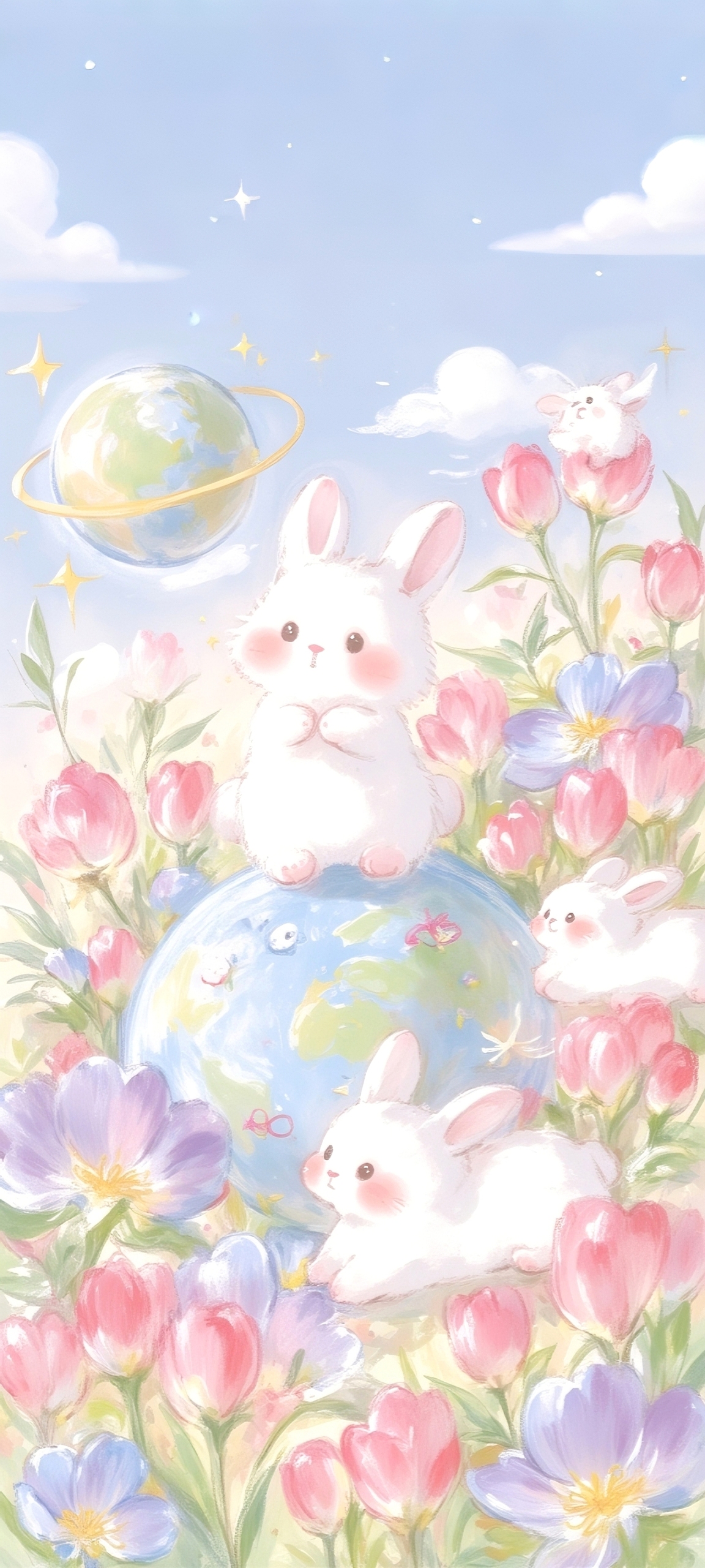花叢萌兔