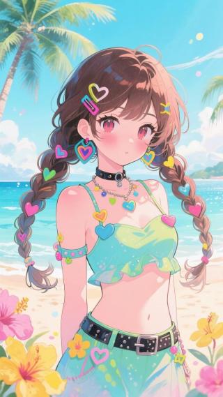夏日元气少女