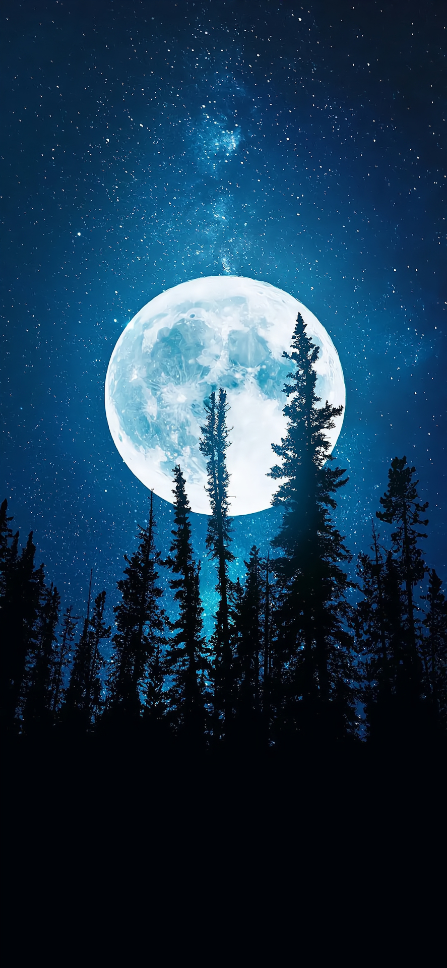 宁静夜空
