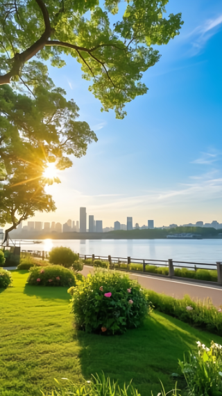 清晨的阳光
