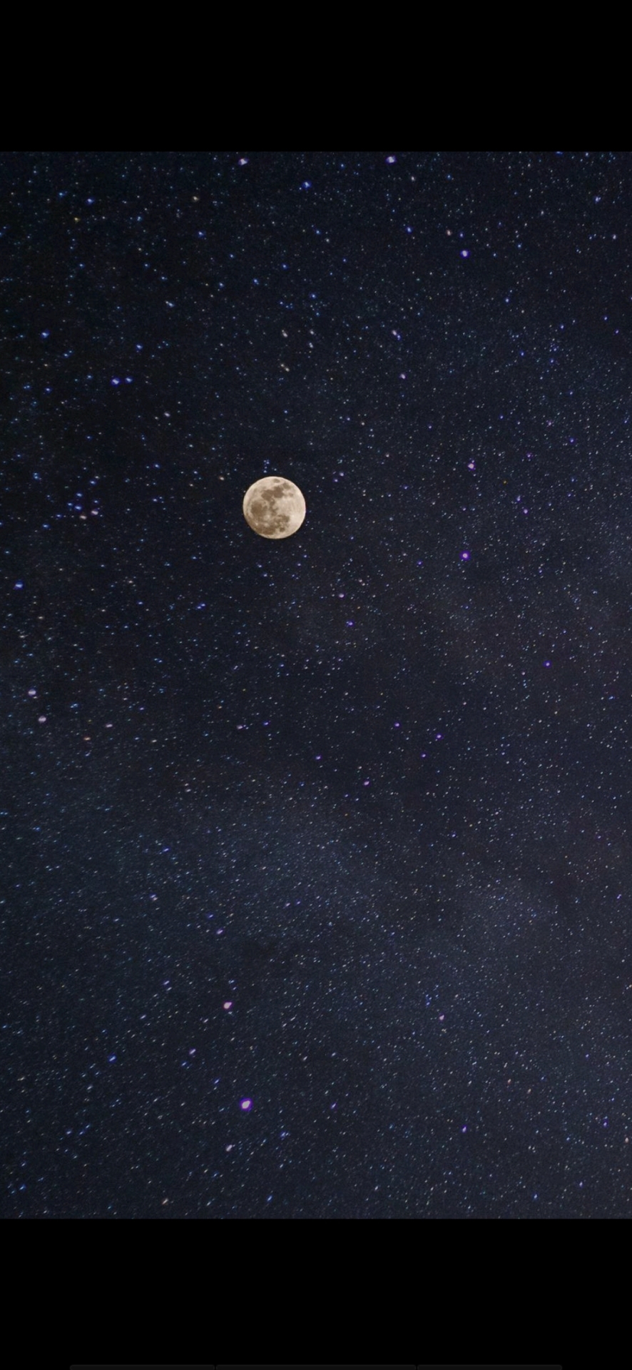 簡約黑色星空