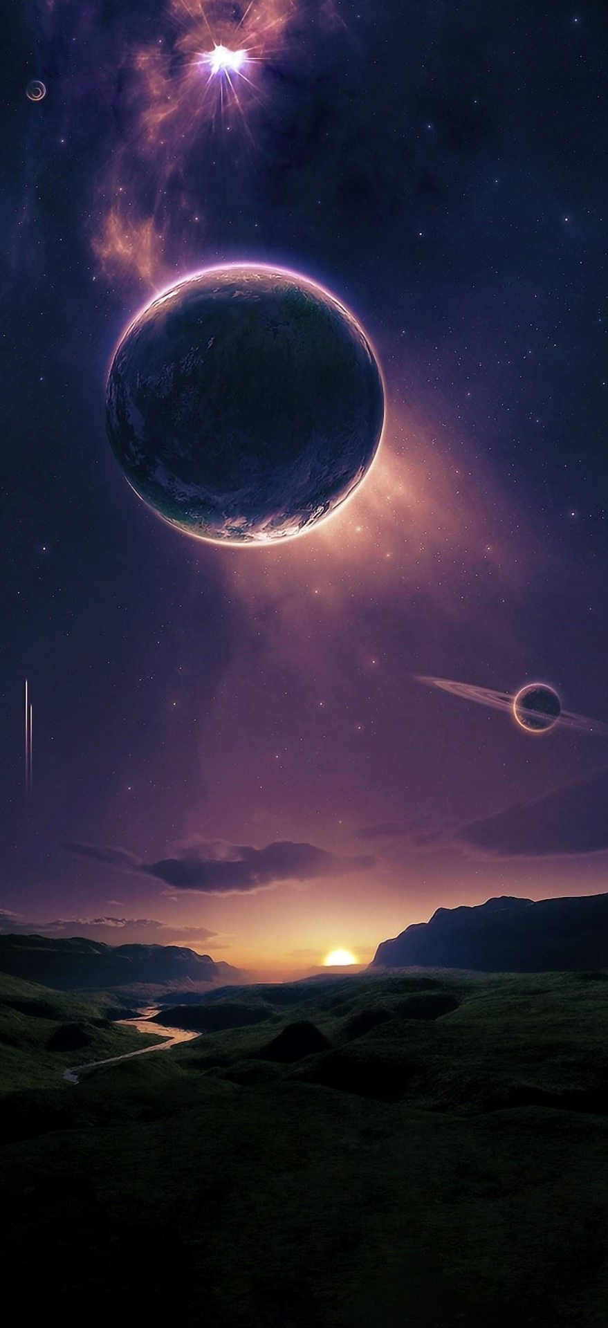 酷炫宇宙星空壁紙