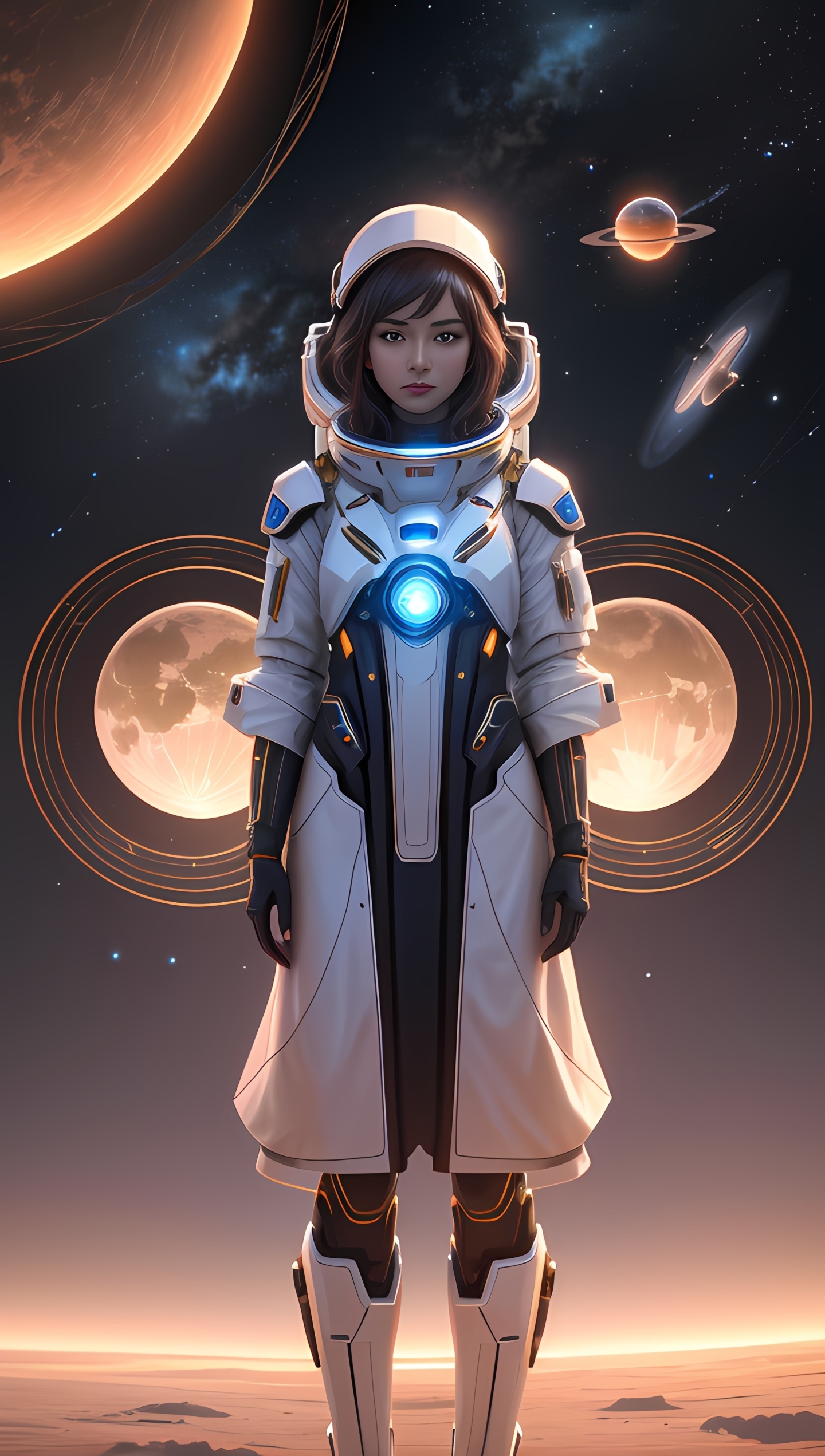 星空美女②