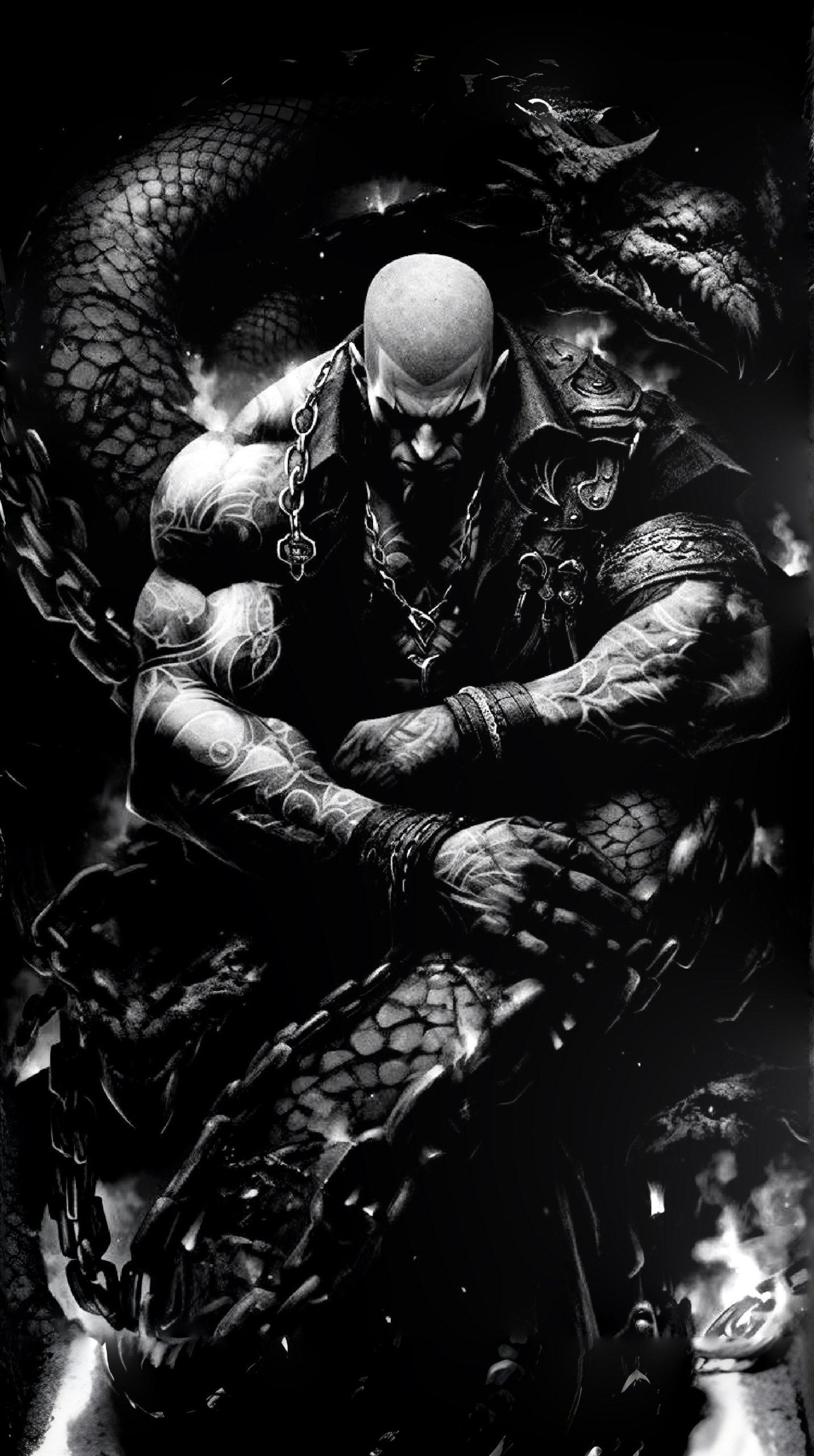 霸氣的暗黑魔獸男