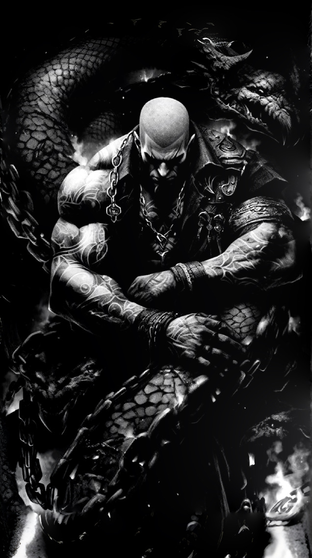 霸氣的暗黑魔獸男