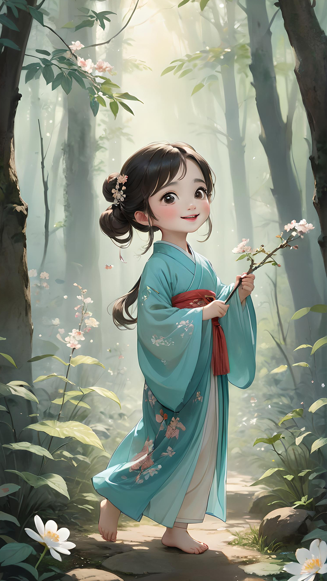 森林小美女