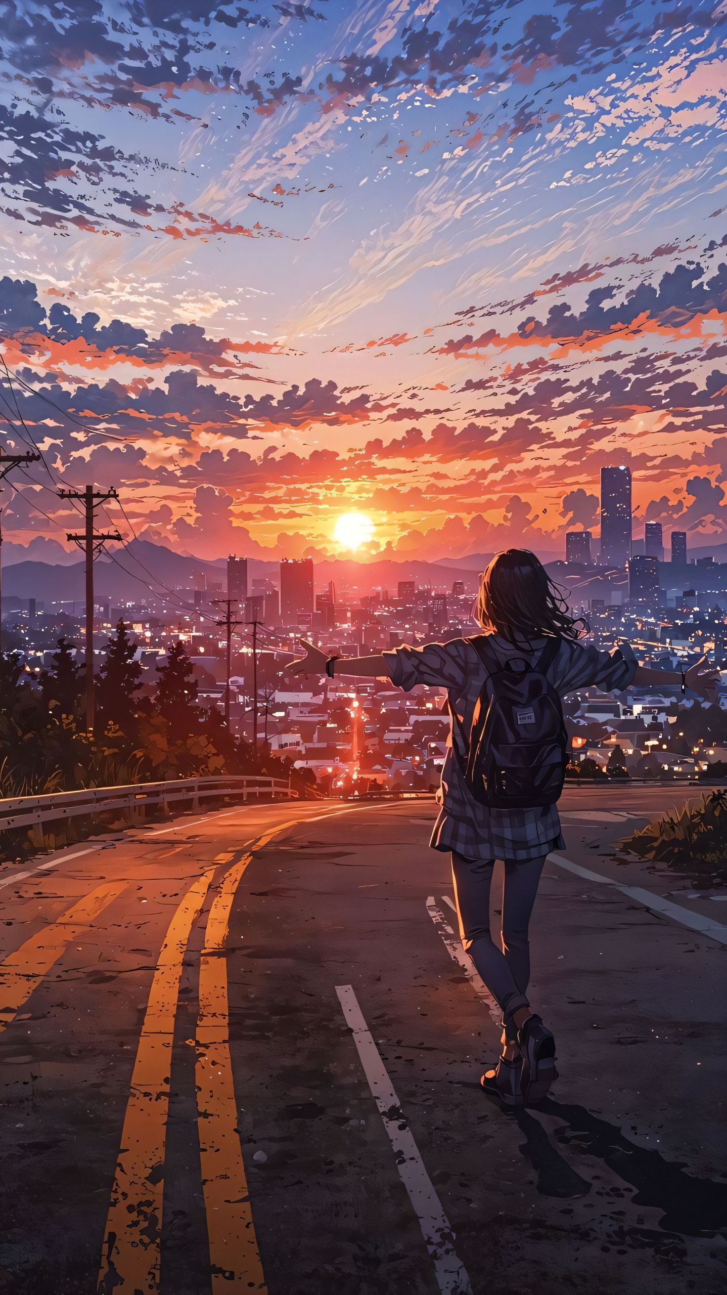 城市的景色