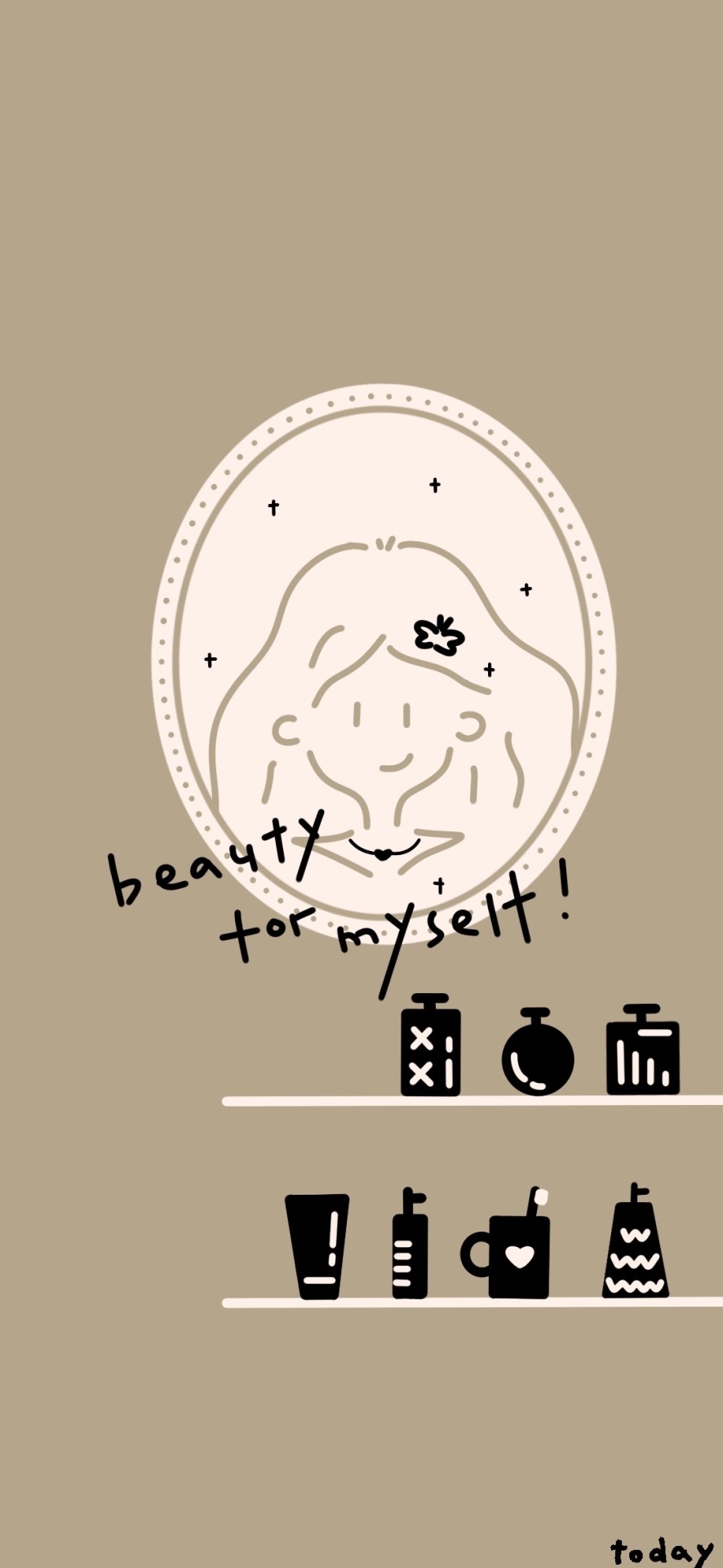 beauty for myself
