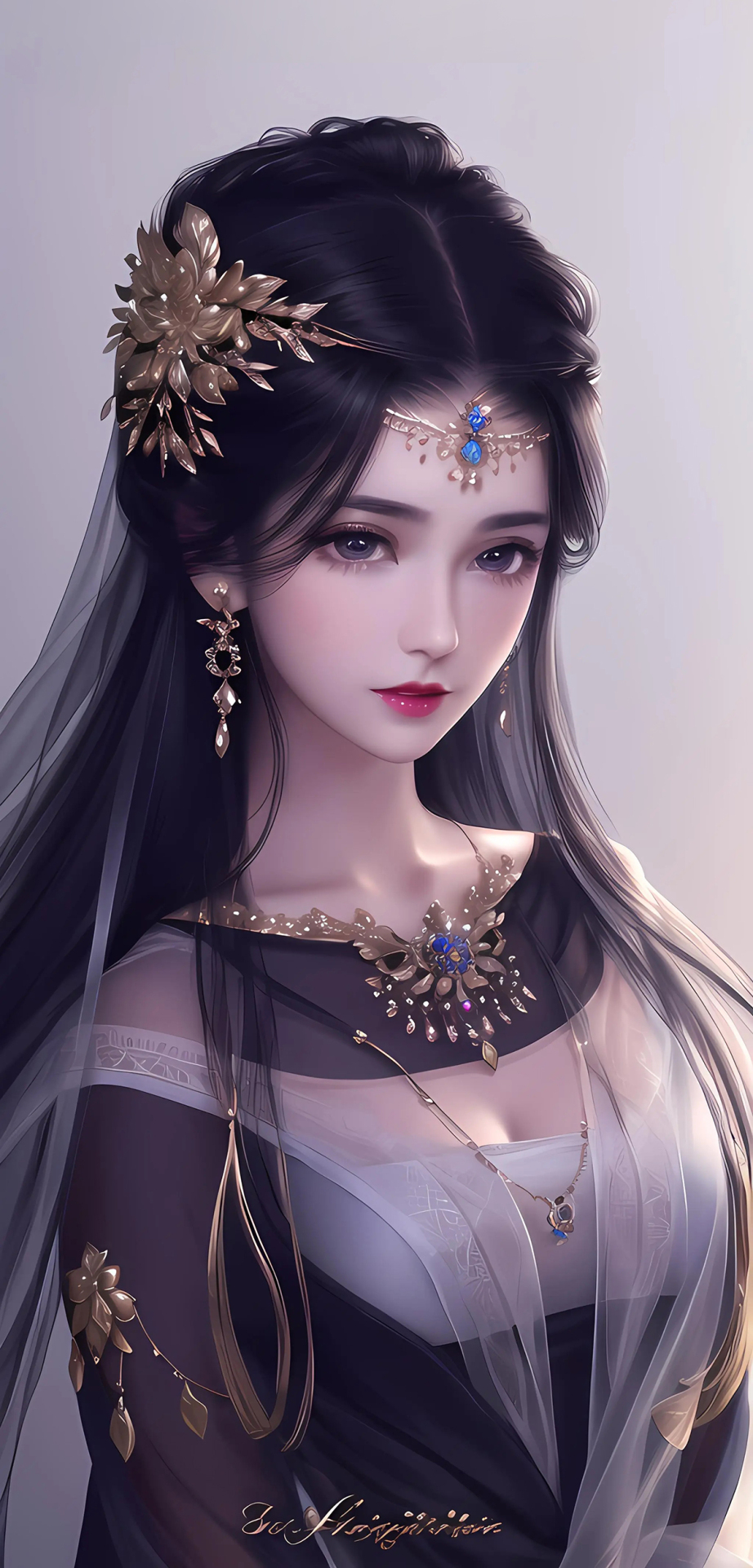 唯美国漫女神