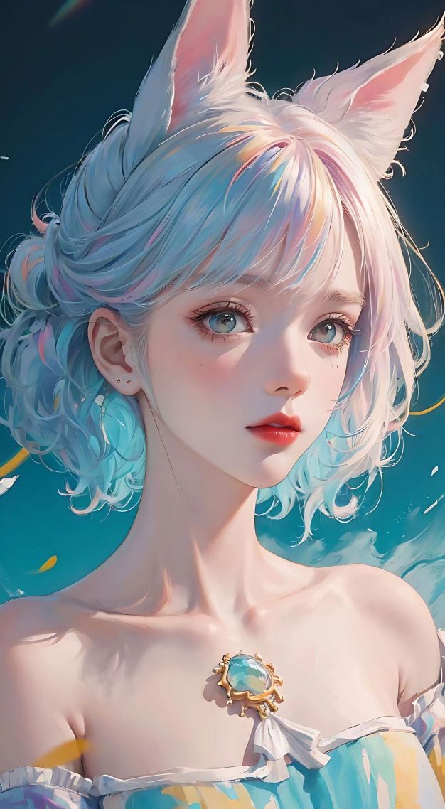 貓耳彩虹女孩