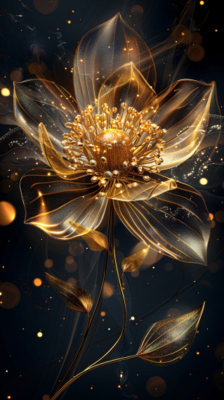 静谧花语-黄金之光