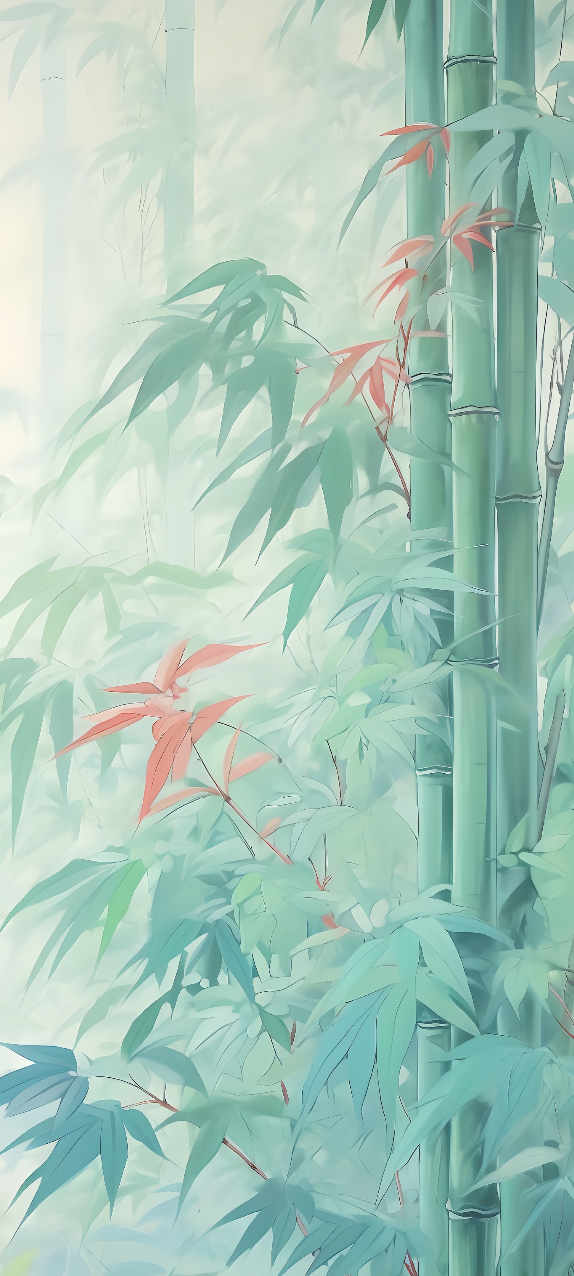 国风竹画