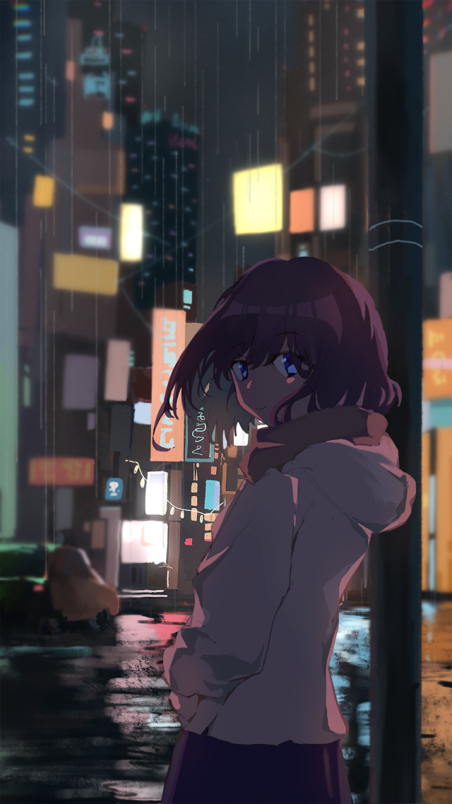 夜幕孤獨-女生