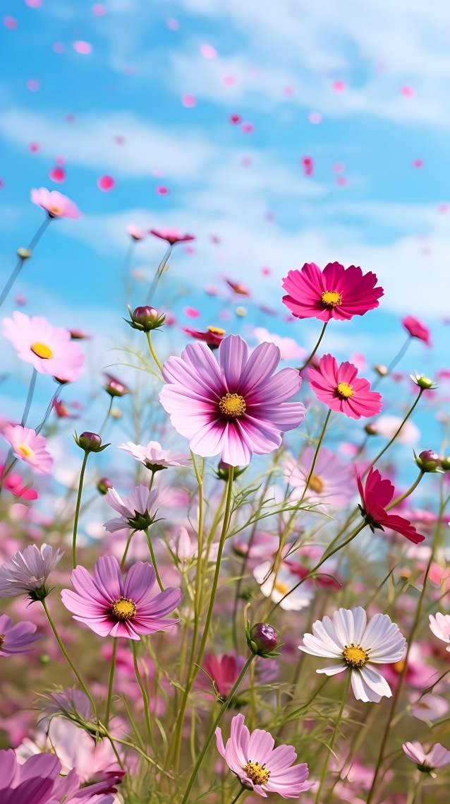 紫色花卉(风景手机静态壁纸) - 风景手机壁纸下载 - 元气壁纸