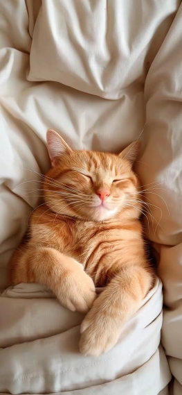 睡着的猫咪