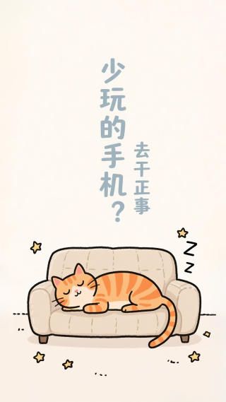 少玩手机