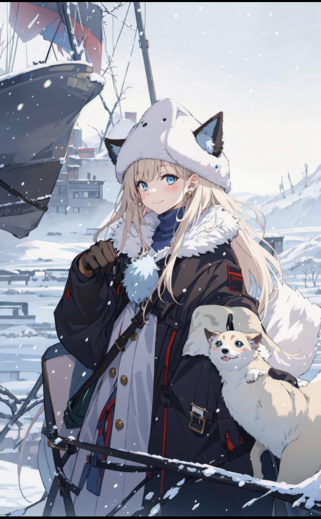 4K少女与雪狐