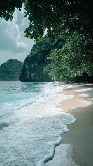 纯净海岛沙滩