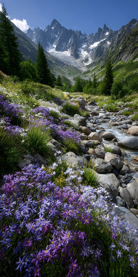 高山花径，溪畔秘境