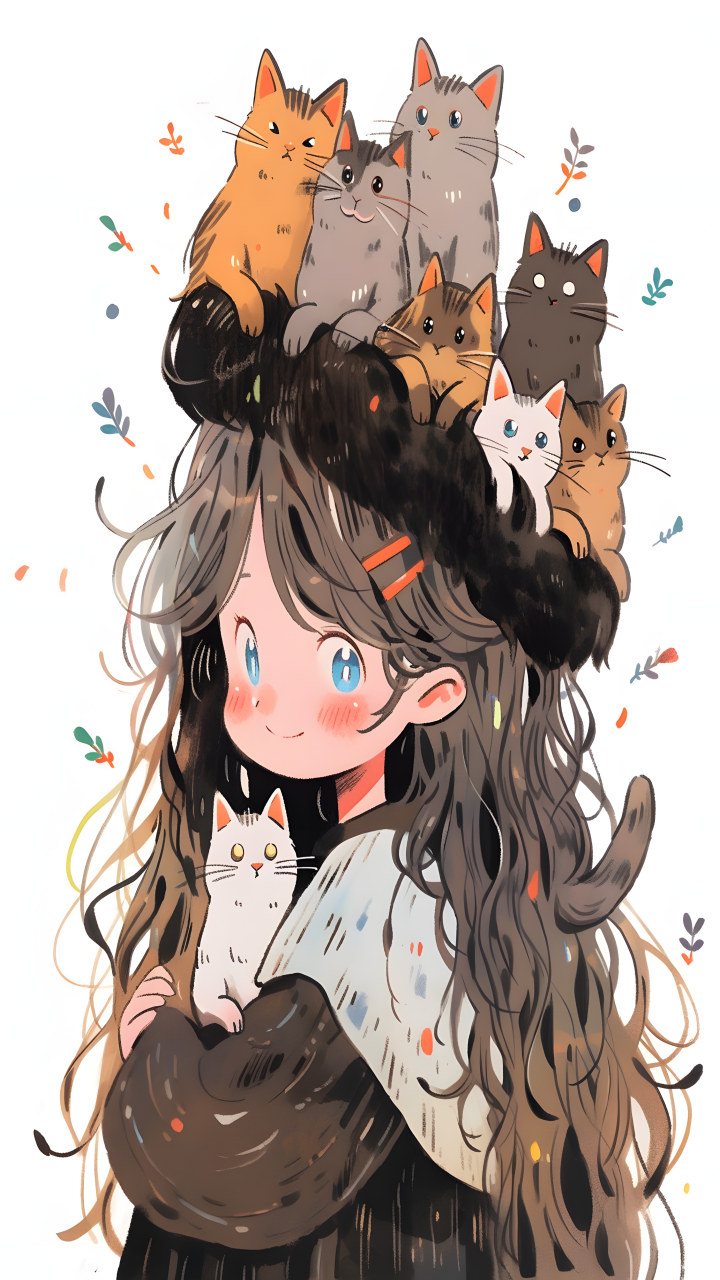 開朗女孩