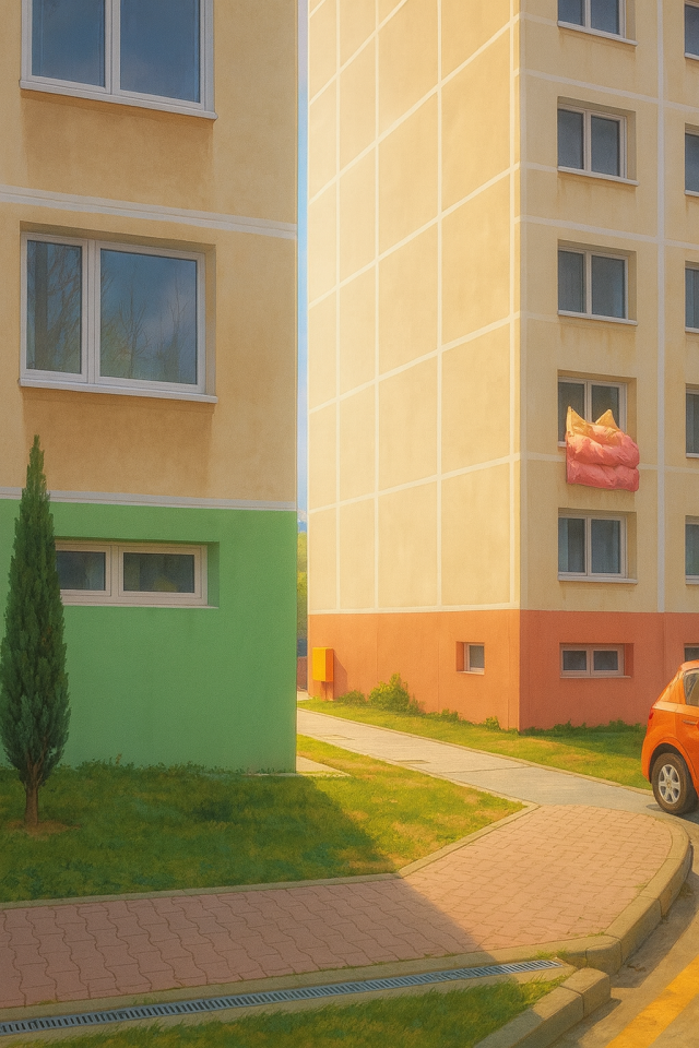 彩色建筑