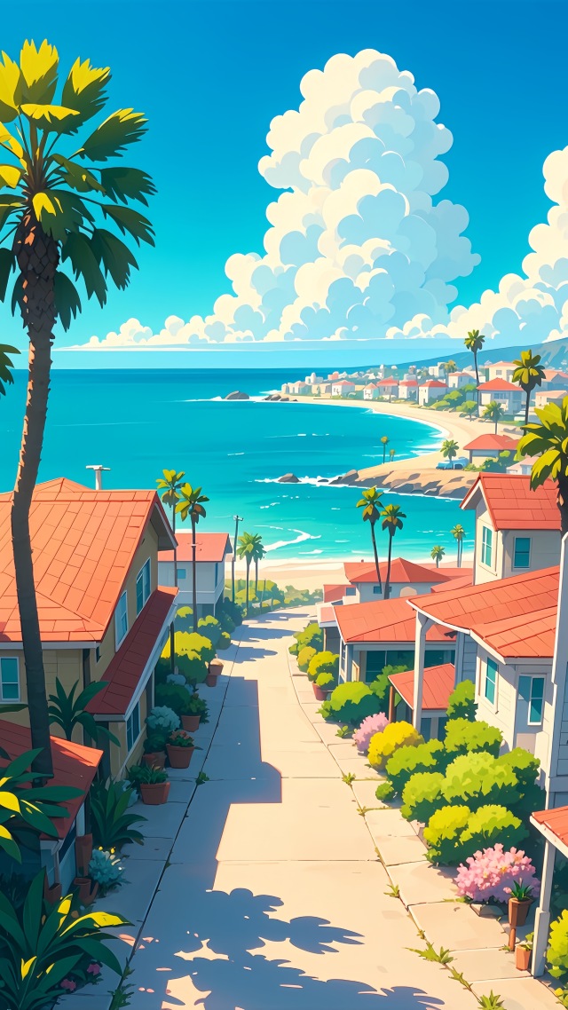 海邊小鎮