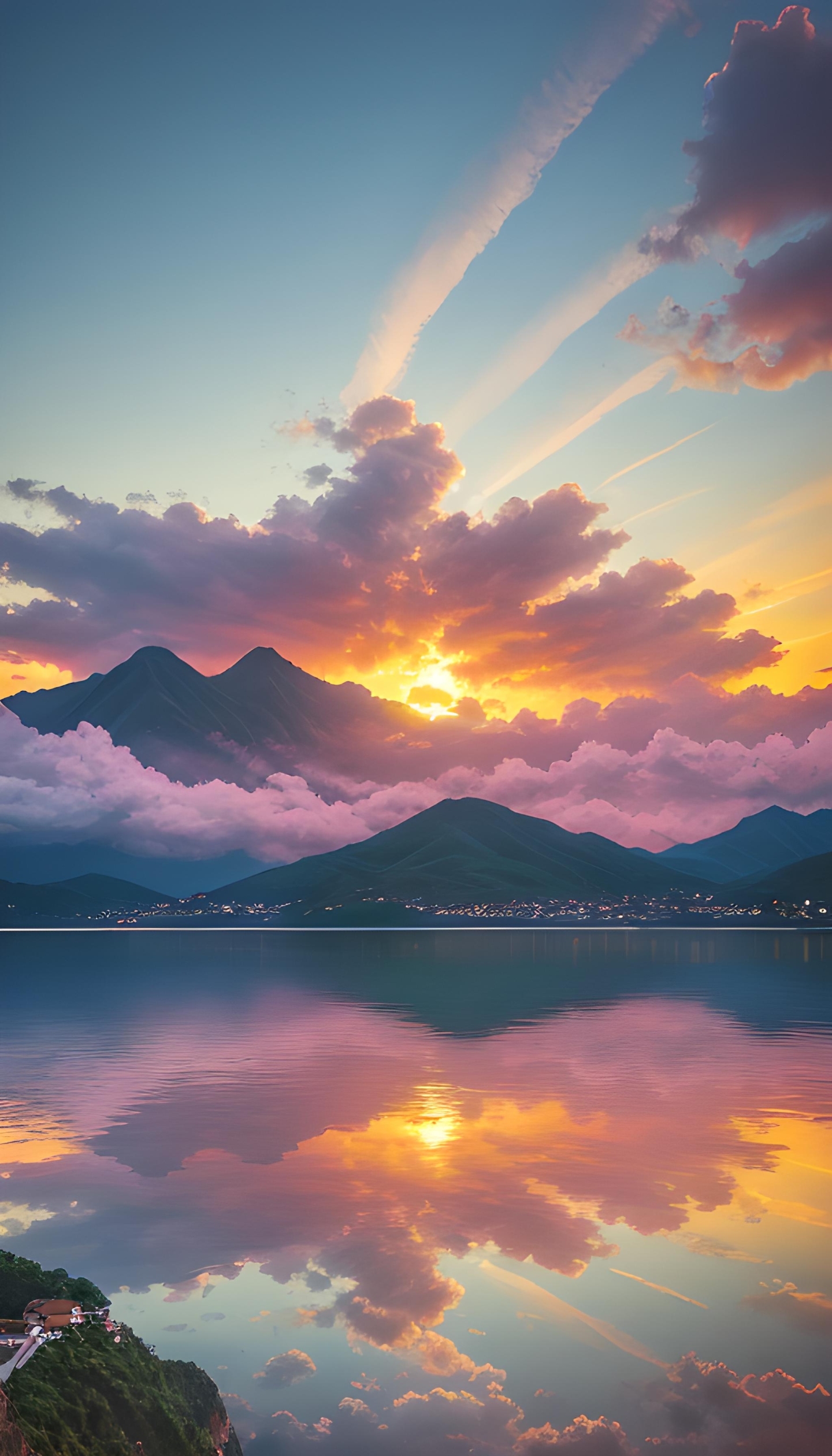 夕陽