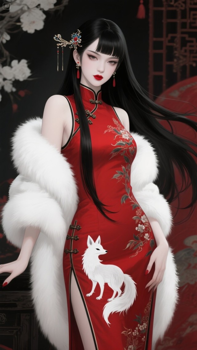 黑长直