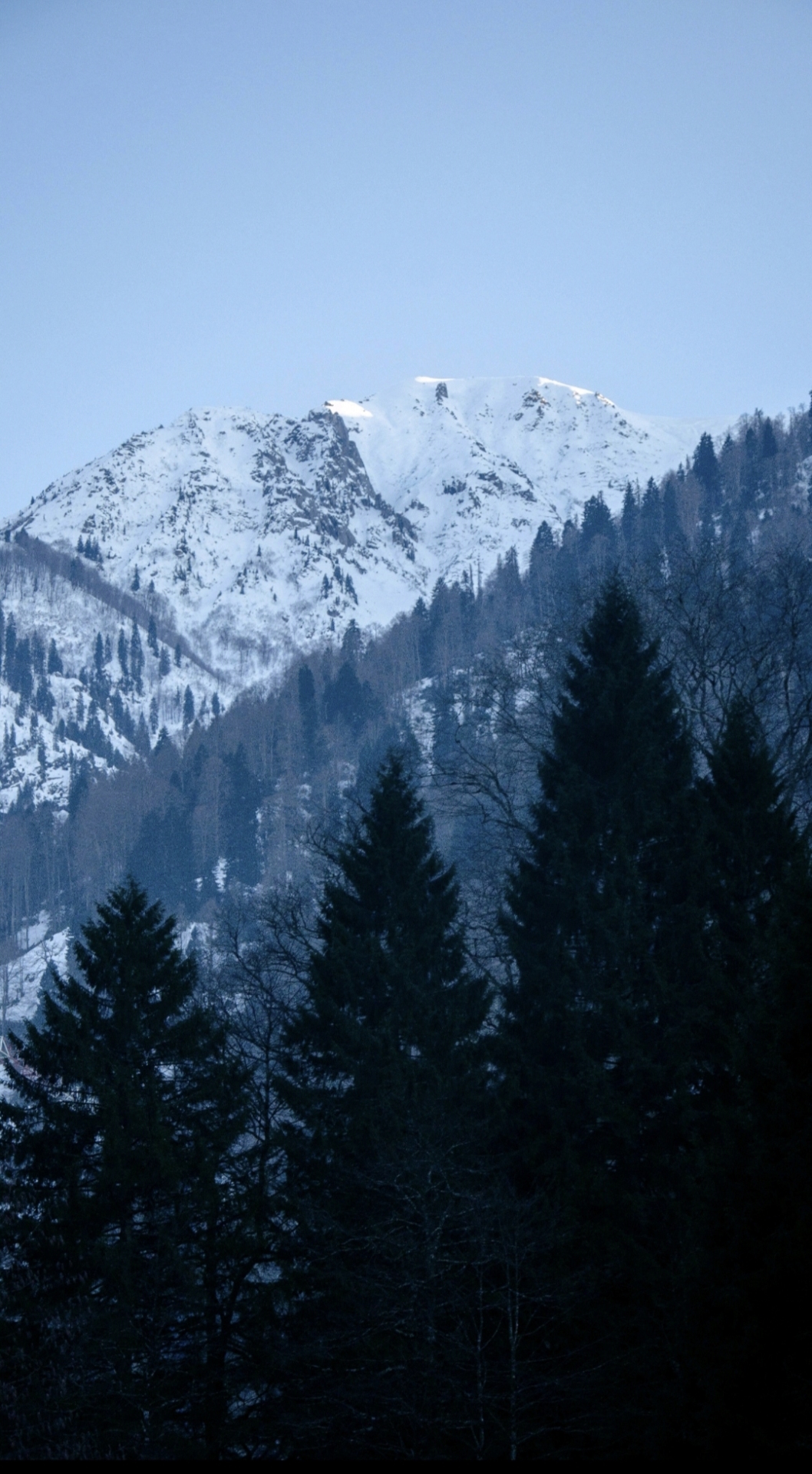 雪山之峰