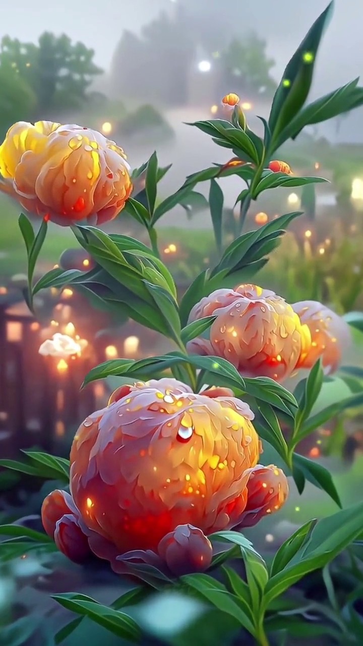 橙牡丹