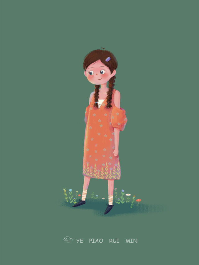 可愛小女孩