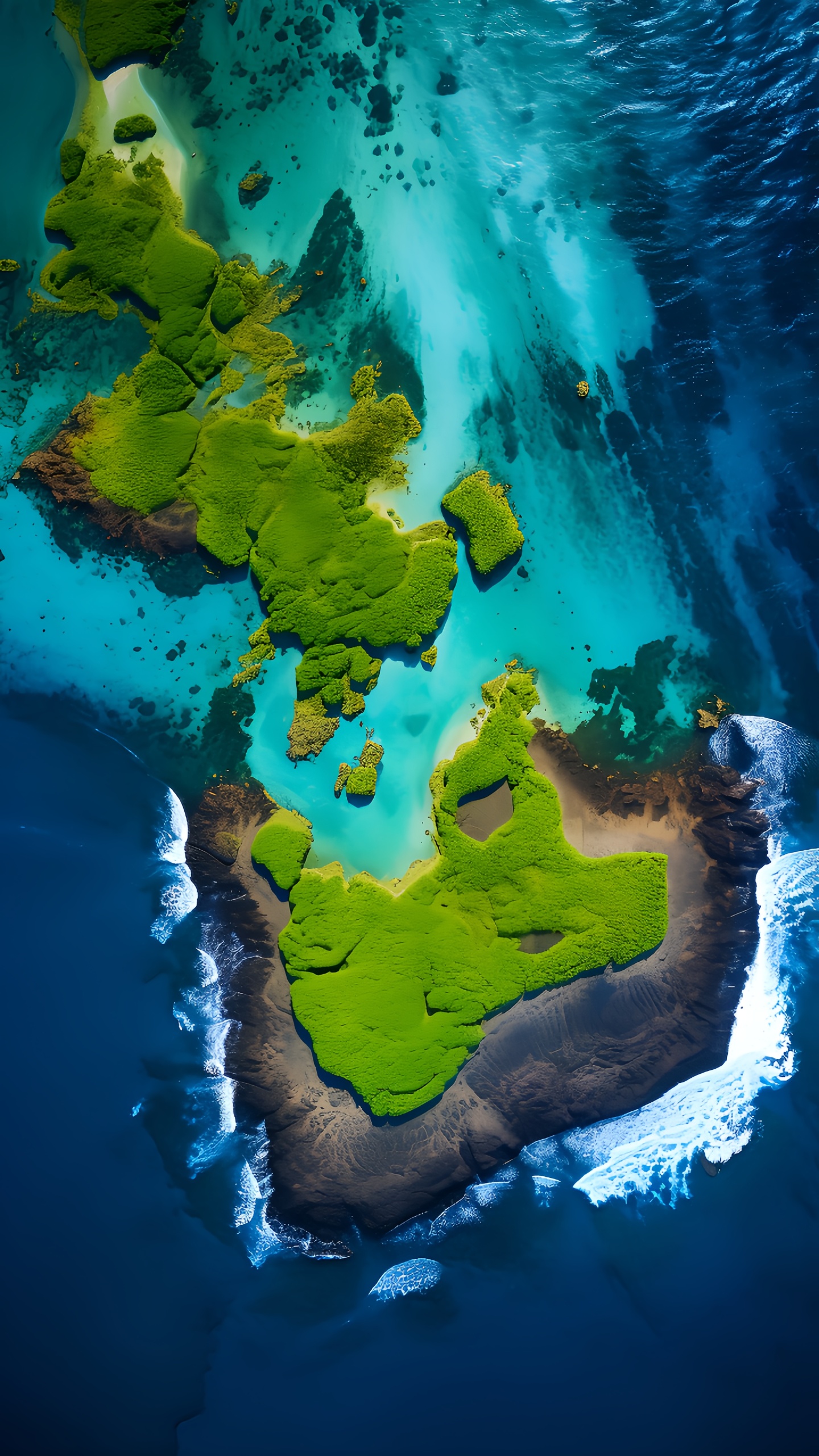 海中島嶼