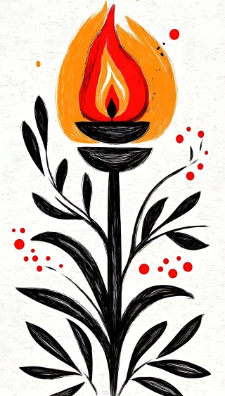 蜡烛花