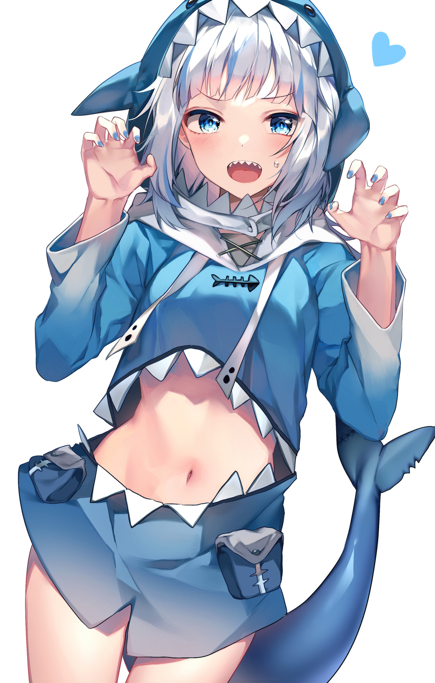 4K小鲨鱼猫羽雫