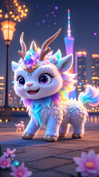五彩麒麟
