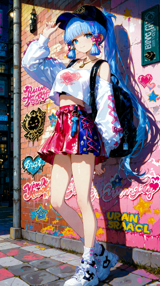 神里绫华-潮流少女