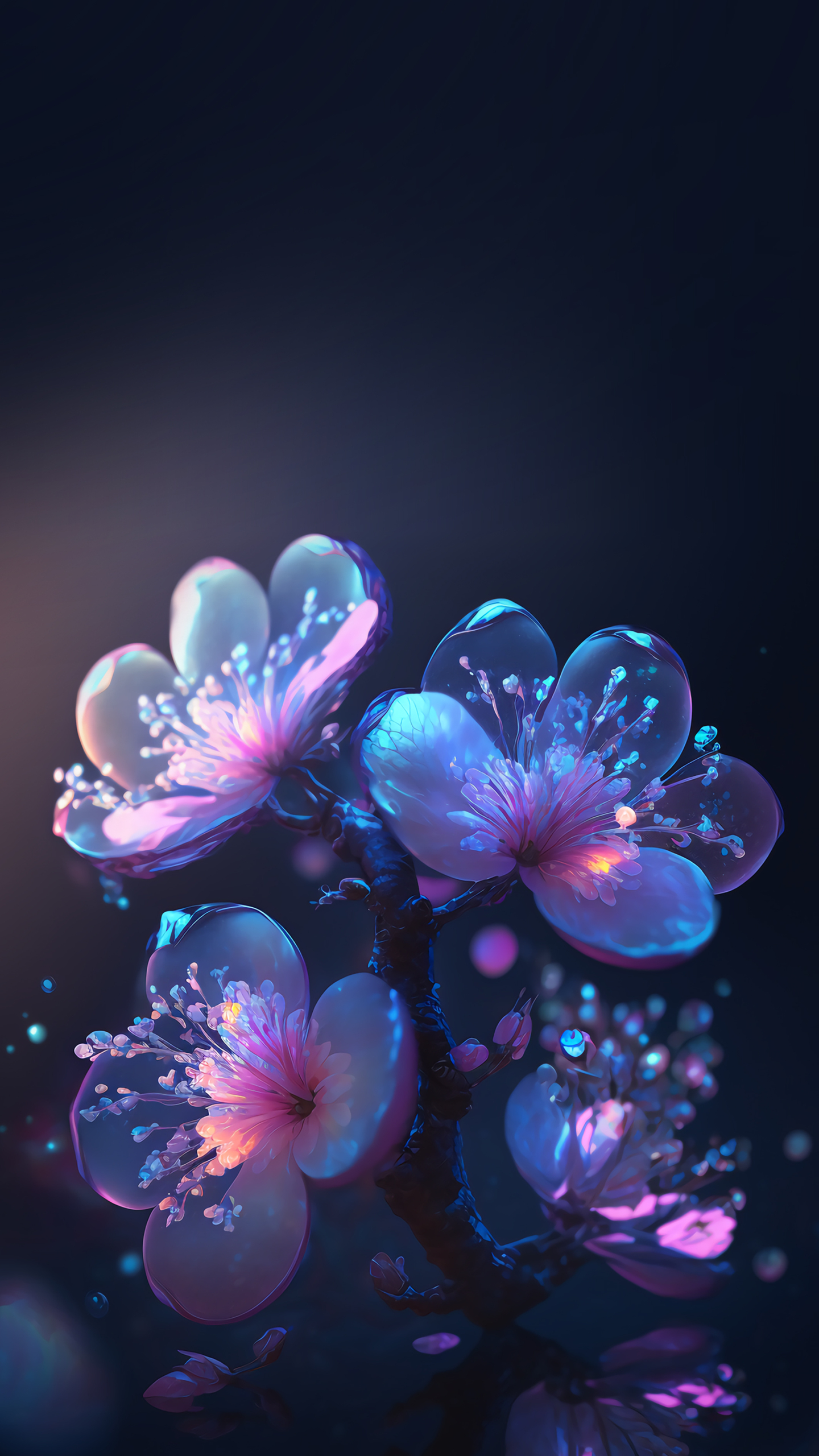 水晶花卉2