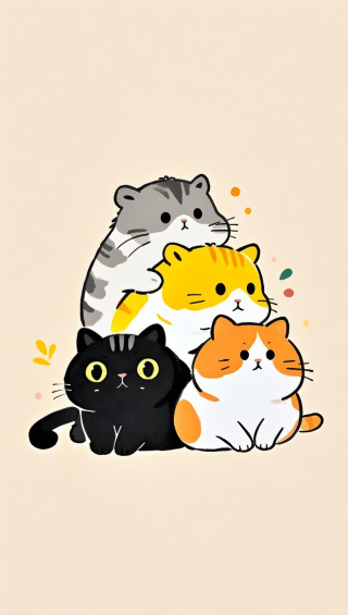猫咪叠叠乐