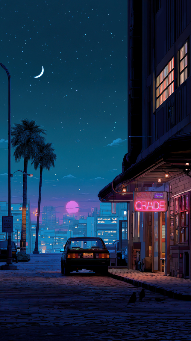 汽車風景壁紙