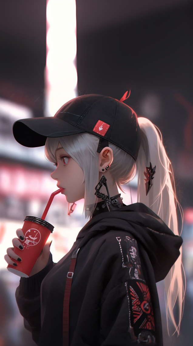 朋克風女孩