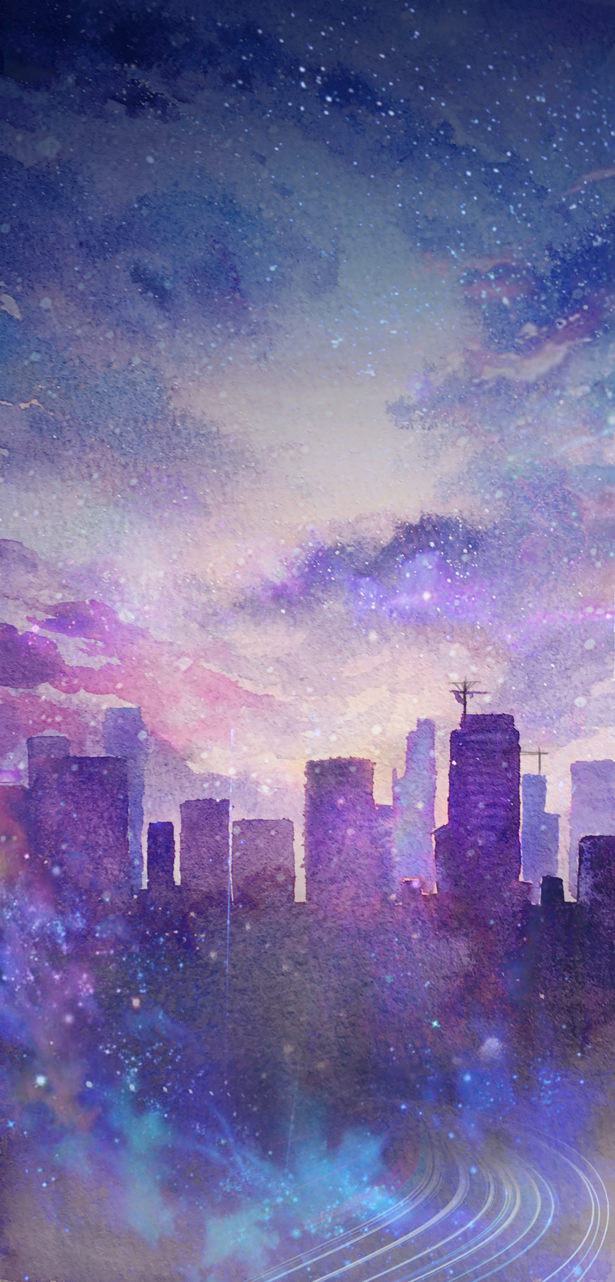 城市之光朋友圈壁紙