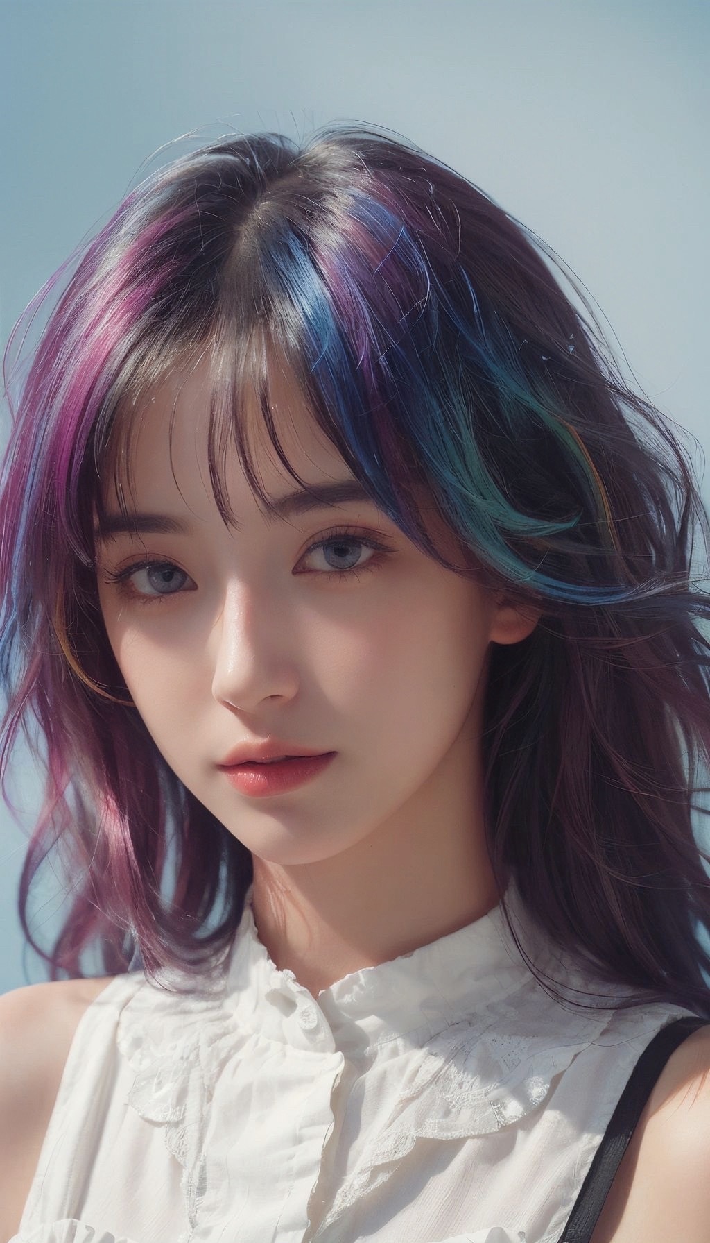 漂亮清純的女孩